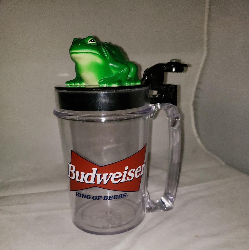 COPY - Budweiser Frog Talking Mug/Glass